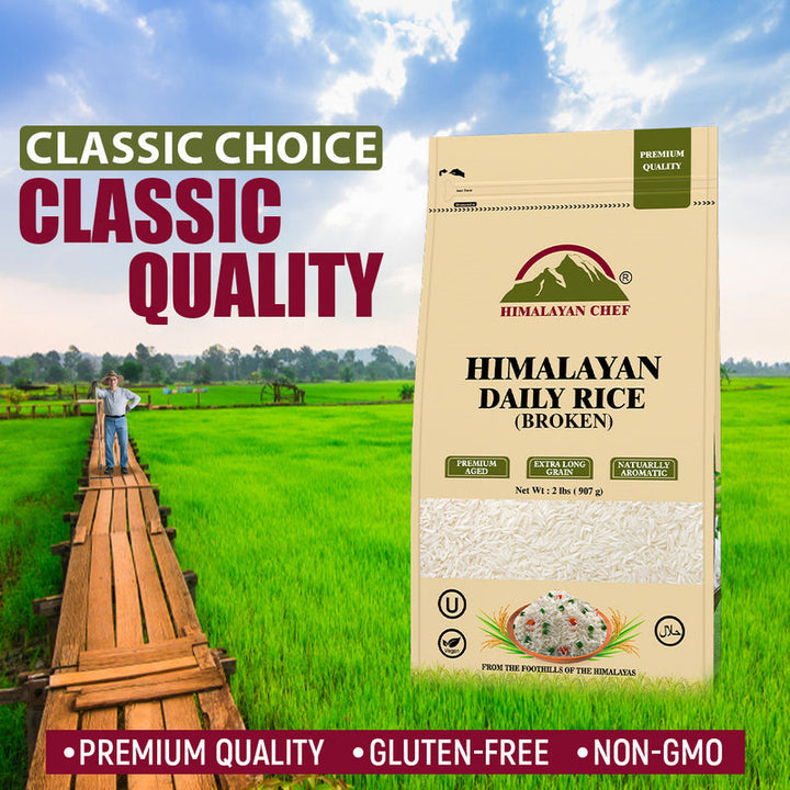 Himalayan Daily Broken Rice - 2 lbs (908g) | Himalayan Chef