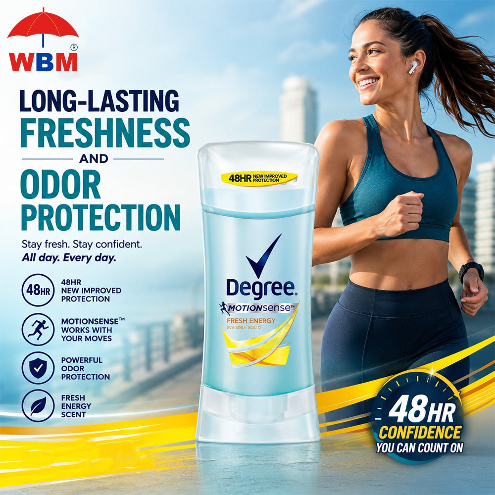 Fresh Energy Deodorant for Women - 74g | Degree