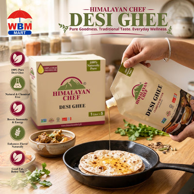 Desi Ghee-Craft bag - 11 lbs (1x5 Ltr) | Himalayan Chef