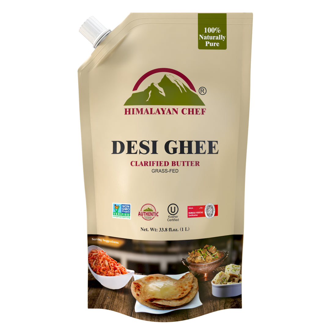 Desi Ghee- Craft bag - 2.2 lbs (1 Ltr) | Himalayan Chef