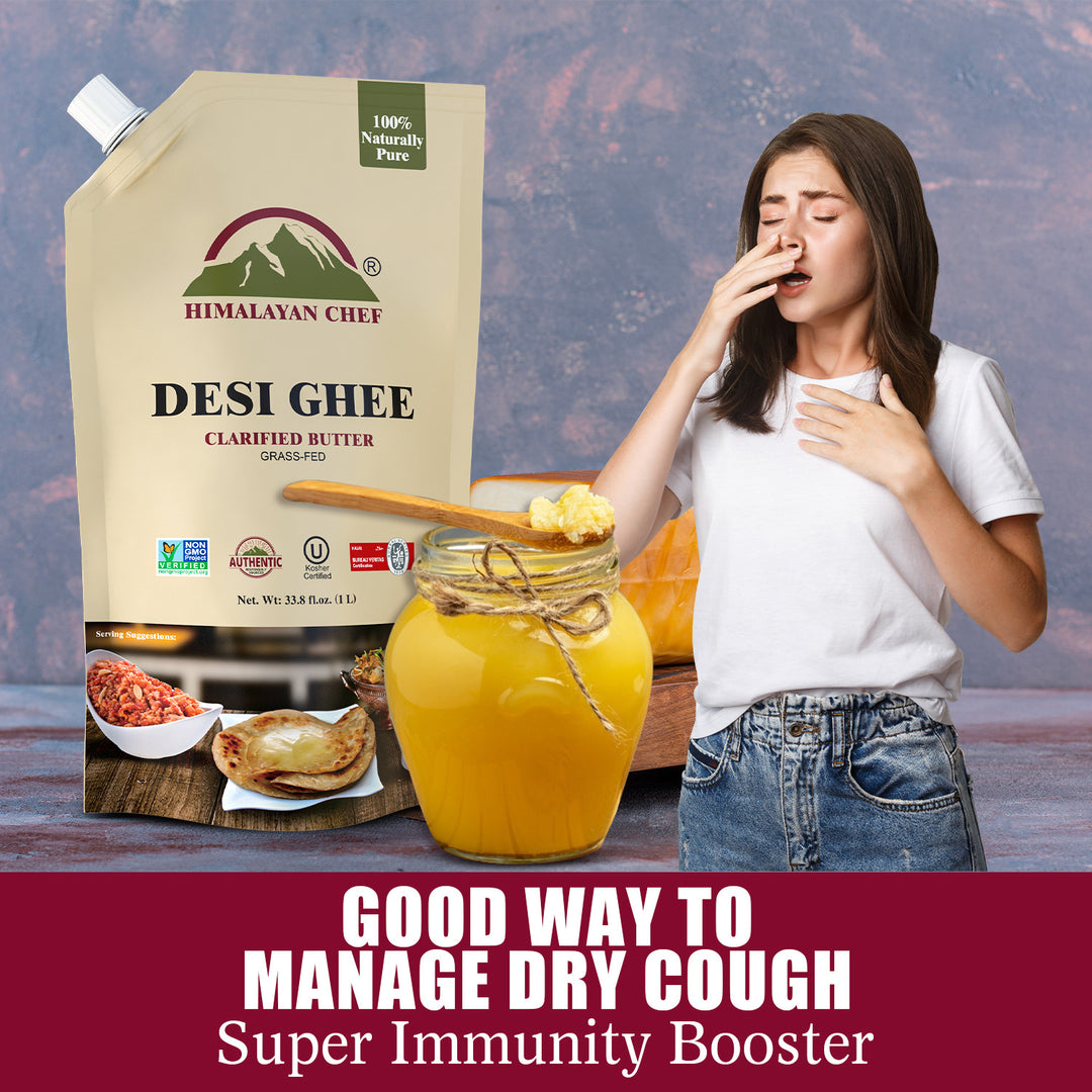 Desi Ghee- Craft bag - 2.2 lbs (1 Ltr) | Himalayan Chef