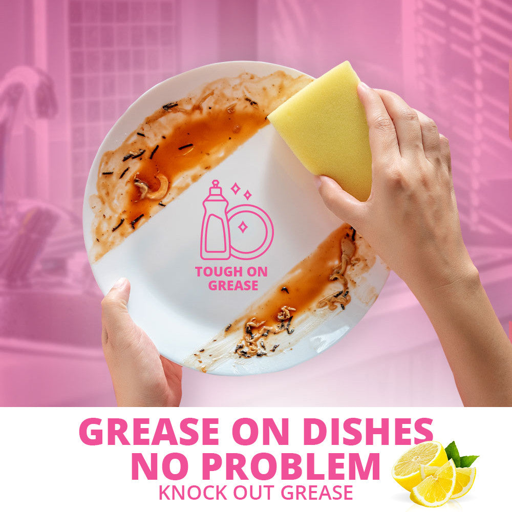 Dish Wash Gel Lemon &amp; Green Tea - 500 ml | WBM Home
