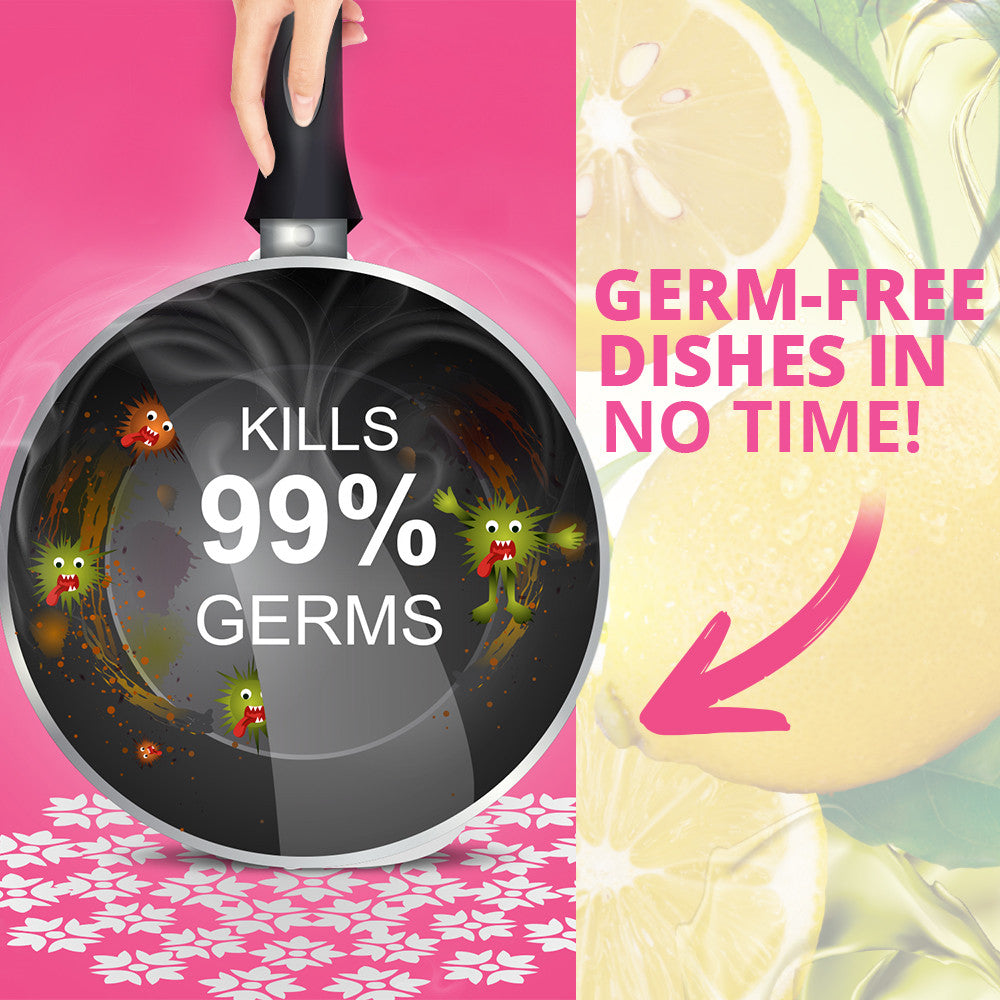 Dish Wash Gel Lemon &amp; Green Tea - 500 ml | WBM Home
