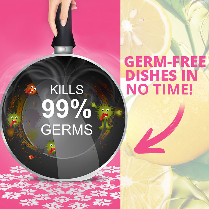 Dish Wash Gel Lemon &amp; Green Tea - 500 ml | WBM Home