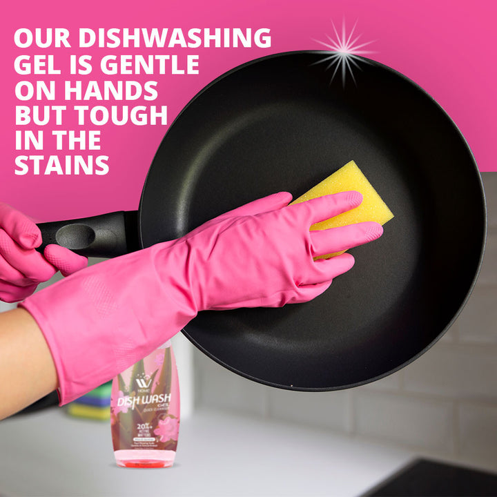 Dish Wash Gel Aloe &amp; Jasmine - 500ml | WBM Home