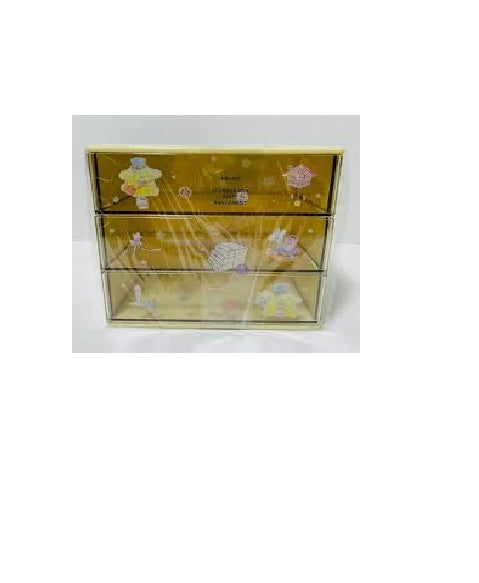 Sanrio Pompompurin Drawer Organizer – Cute Storage Box for Desk &amp; Vanity | WBM MART