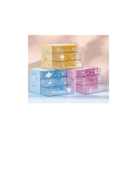 Sanrio Pompompurin Drawer Organizer – Cute Storage Box for Desk &amp; Vanity | WBM MART
