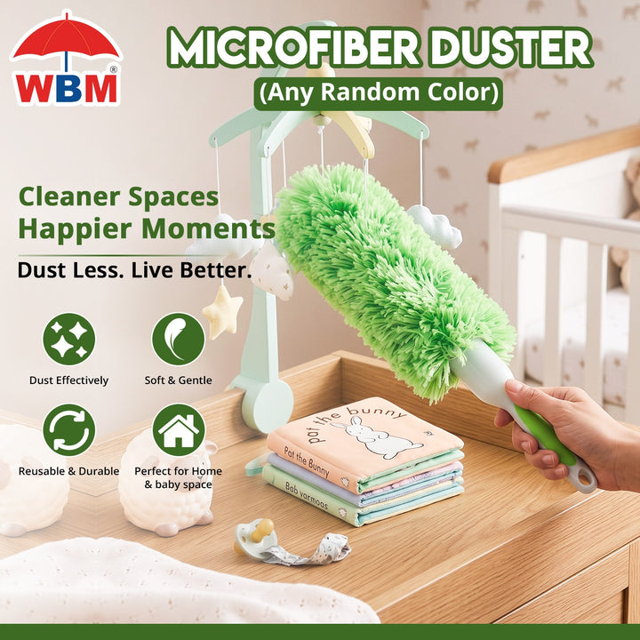 Microfiber Duster (Any Random Color) | WBM Baby Care