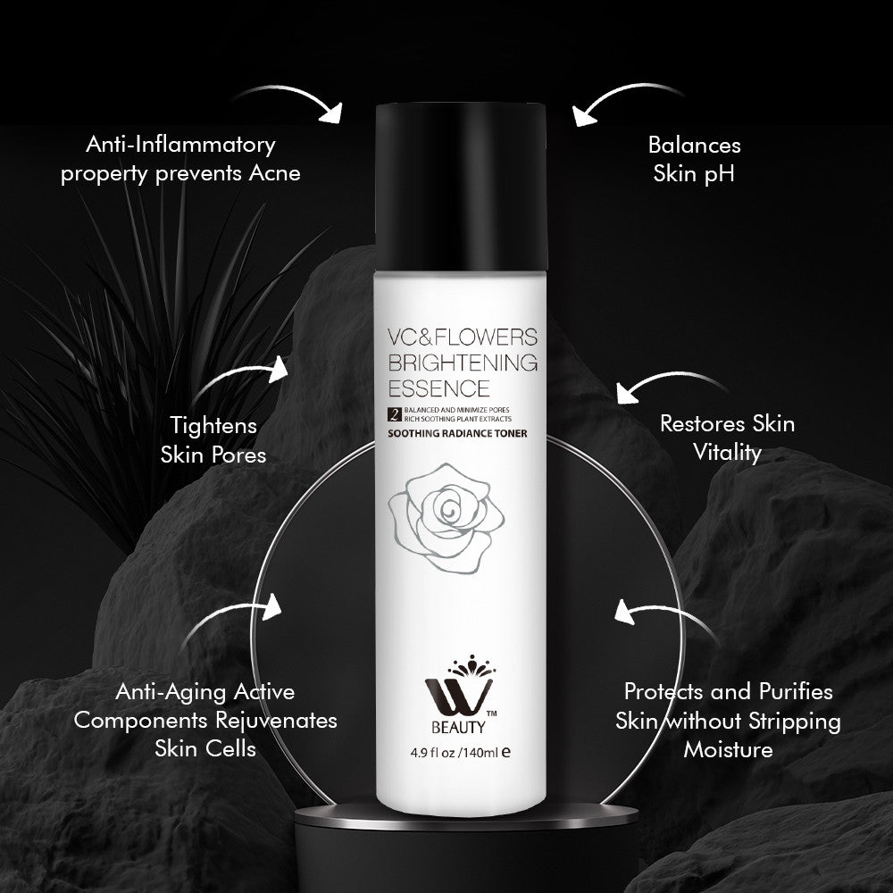 Soothing Radiance Facial Toner - 140ml | WBM Beauty