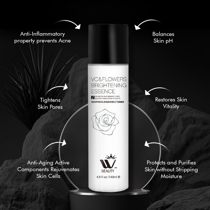 Soothing Radiance Facial Toner - 140ml | WBM Beauty