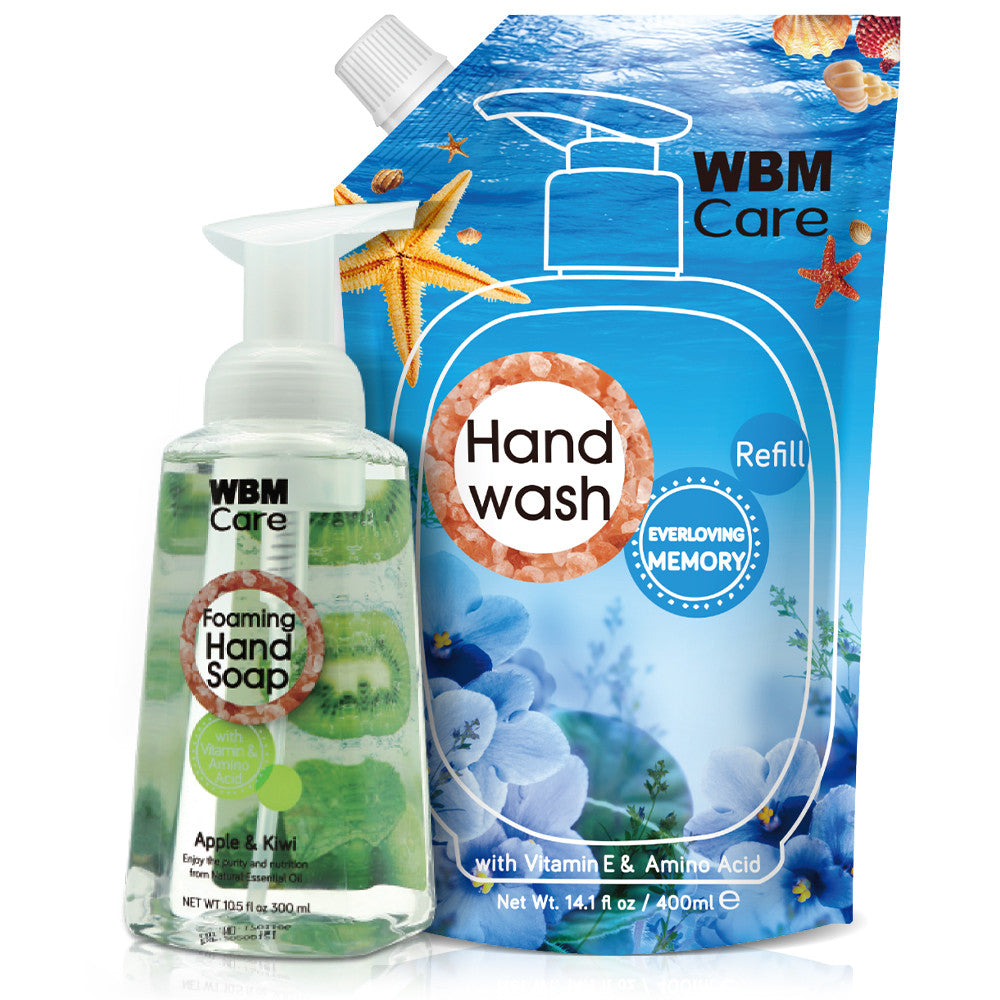 Everyday Hand Care with Foaming Hand Wash &amp; Refill | WBM Care