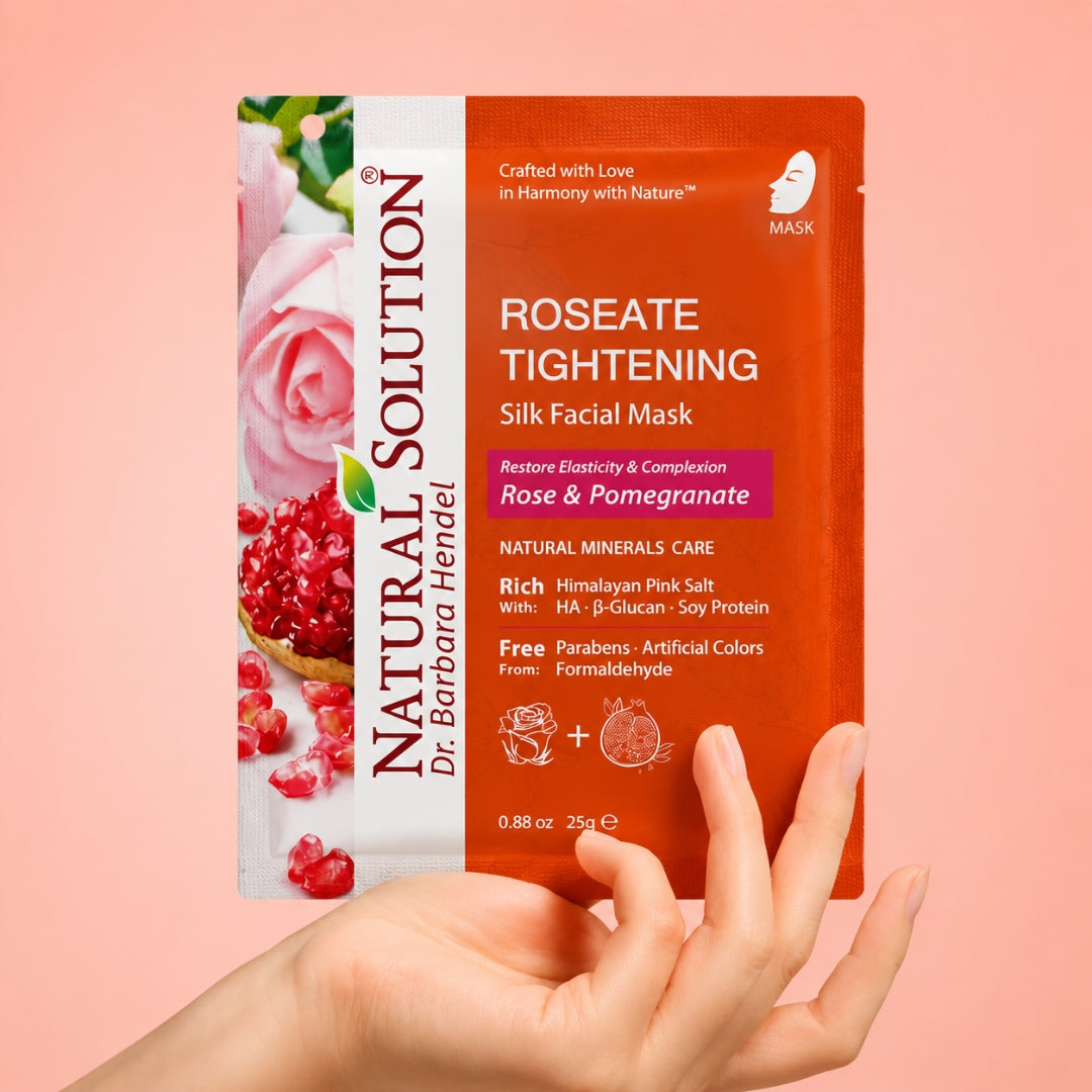 Facial Mask (Rose &amp; Pomegranate) - 25g | Natural Solution