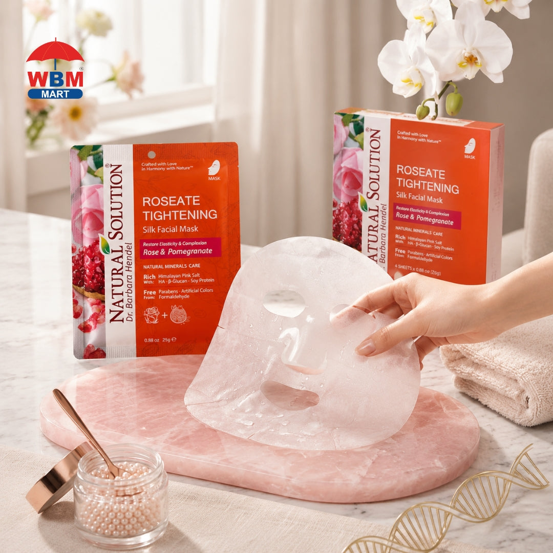 Facial Mask (Rose &amp; Pomegranate) - 25g | Natural Solution