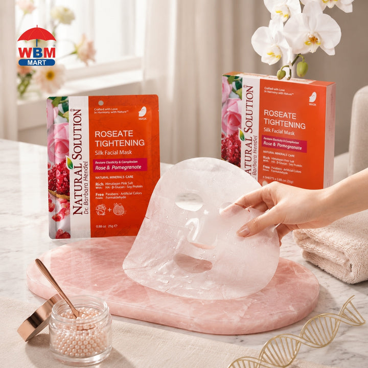 Facial Mask (Rose &amp; Pomegranate) - 25g | Natural Solution