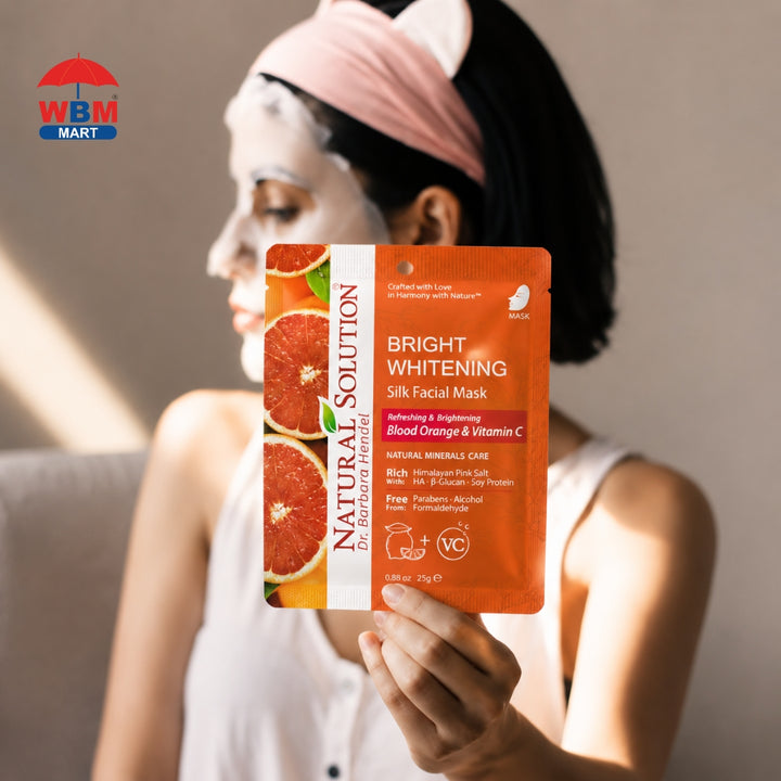 Facial Mask (Blood Orange &amp; Vitamin C) - 25g | Natural Solution