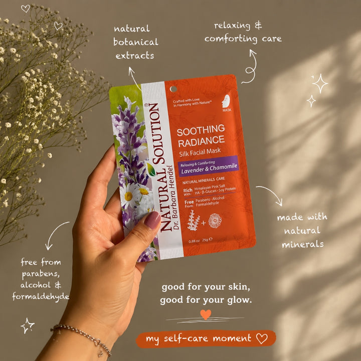 Facial Mask (Lavender &amp; Chamomile) - 25g | Natural Solution