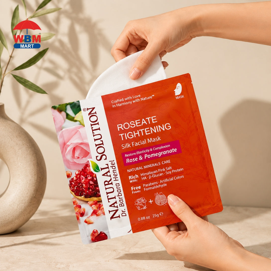 Facial Mask (Rose &amp; Pomegranate) - 25g | Natural Solution