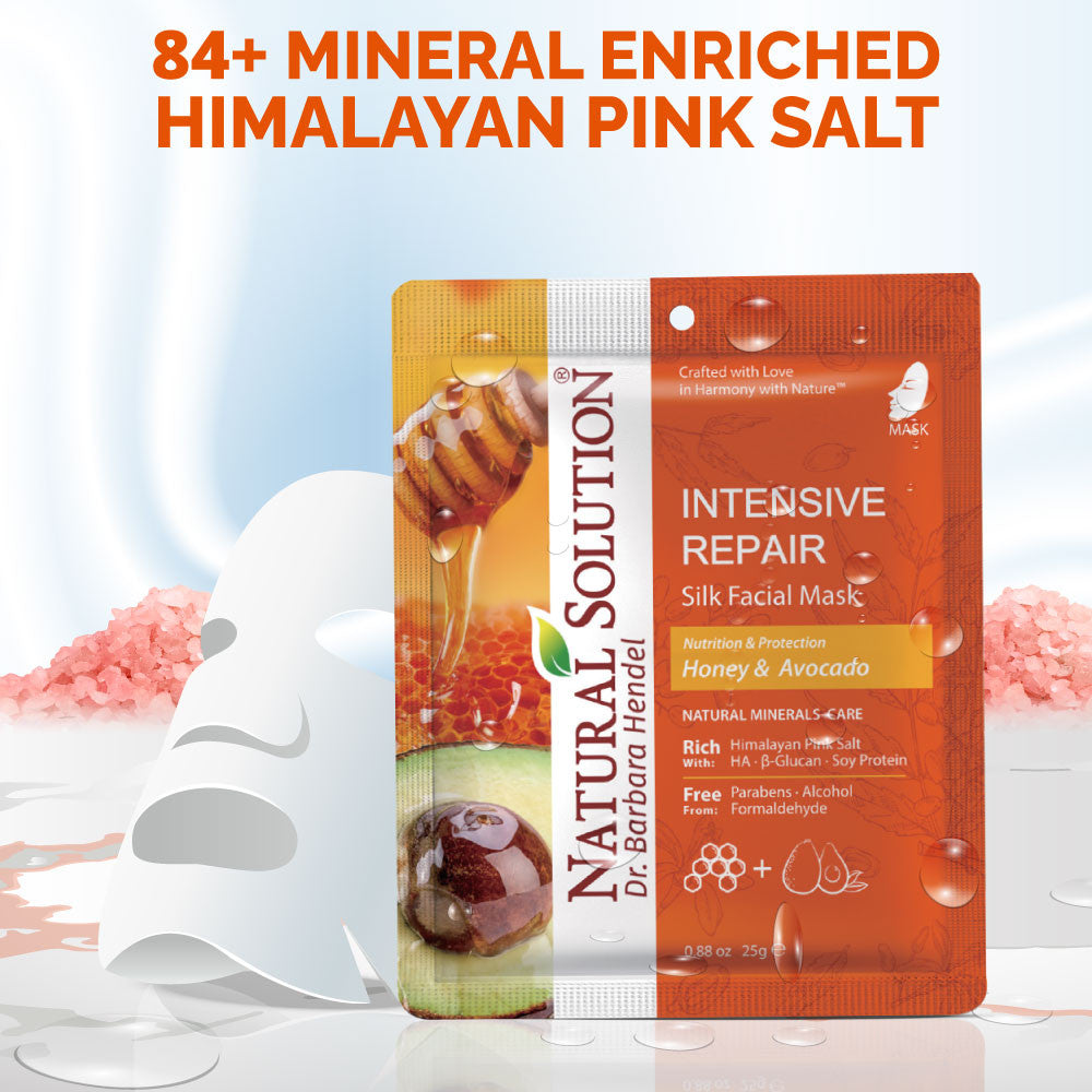 Facial Mask (Honey &amp; Avocado) - 25g | Natural Solution