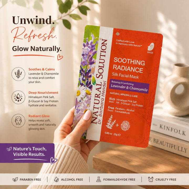Facial Mask (Lavender &amp; Chamomile) - 25g | Natural Solution