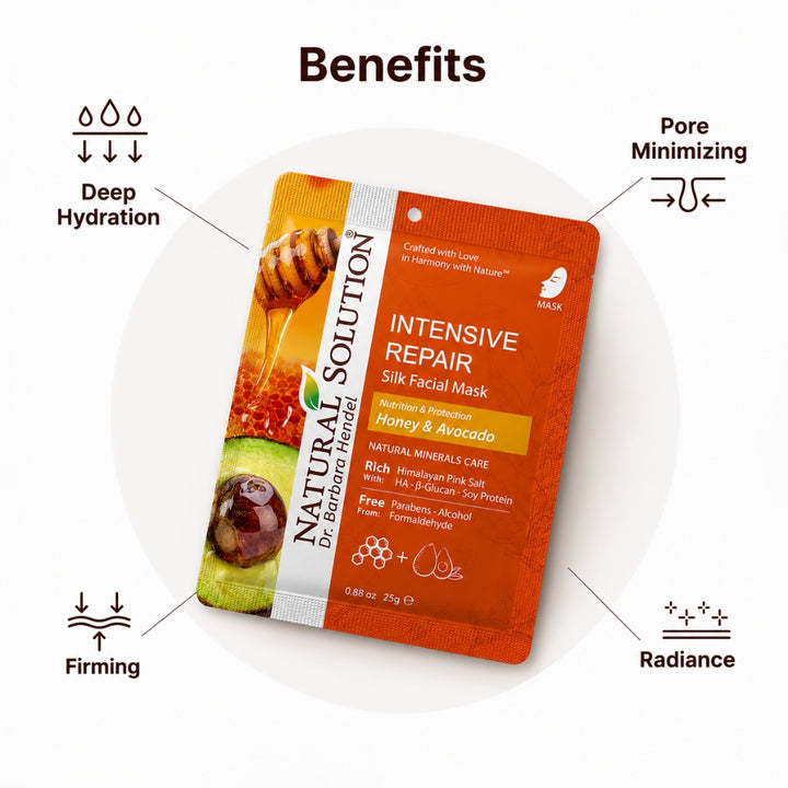 Facial Mask (Honey &amp; Avocado) - 25g | Natural Solution