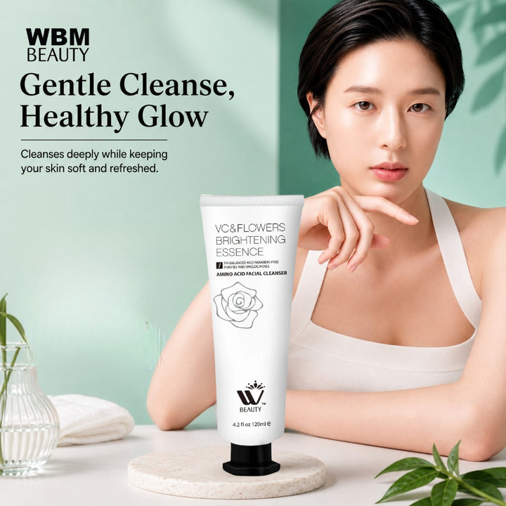 Amino Acid Facial Cleanser-120ml | WBM Beauty