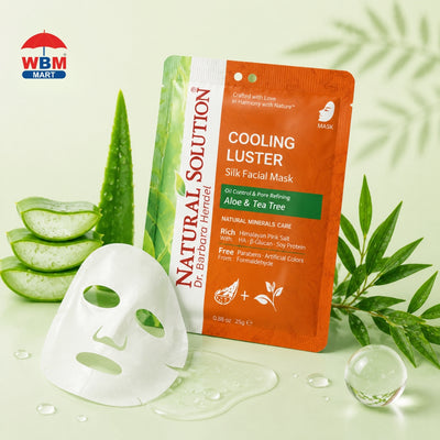 Facial Mask (Aloe & Tea Tree) - 25g | Natural Solution
