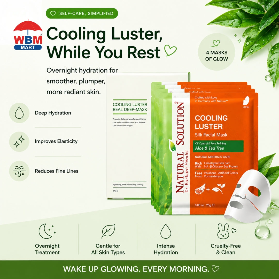 Facial Mask (Aloe &amp; Tea Tree) - 25g | Natural Solution