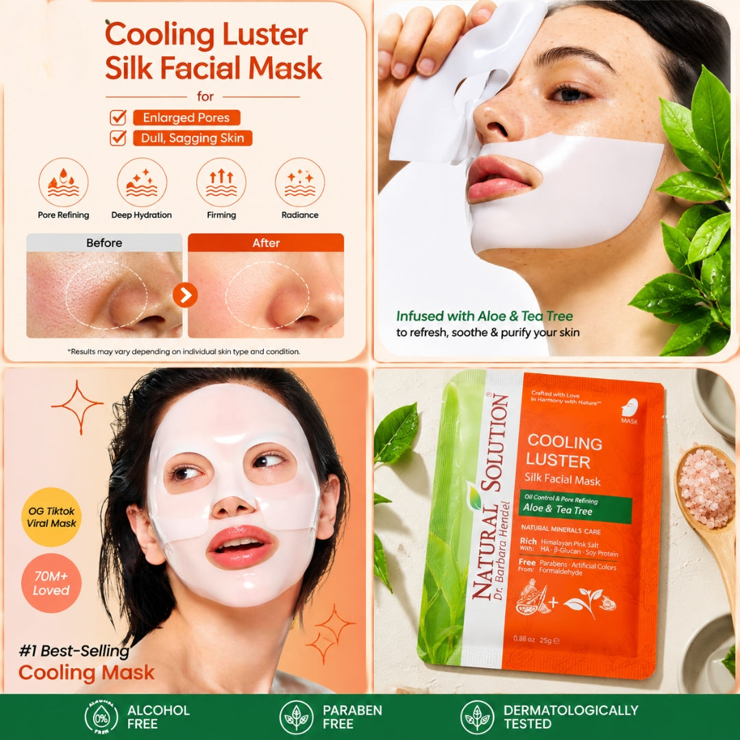 Facial Mask (Aloe &amp; Tea Tree) - 25g | Natural Solution
