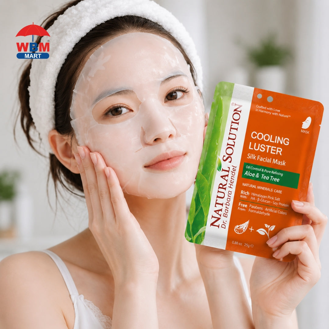 Facial Mask (Aloe &amp; Tea Tree) - 25g | Natural Solution