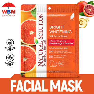 Facial Mask (Blood Orange & Vitamin C) - 25g | Natural Solution
