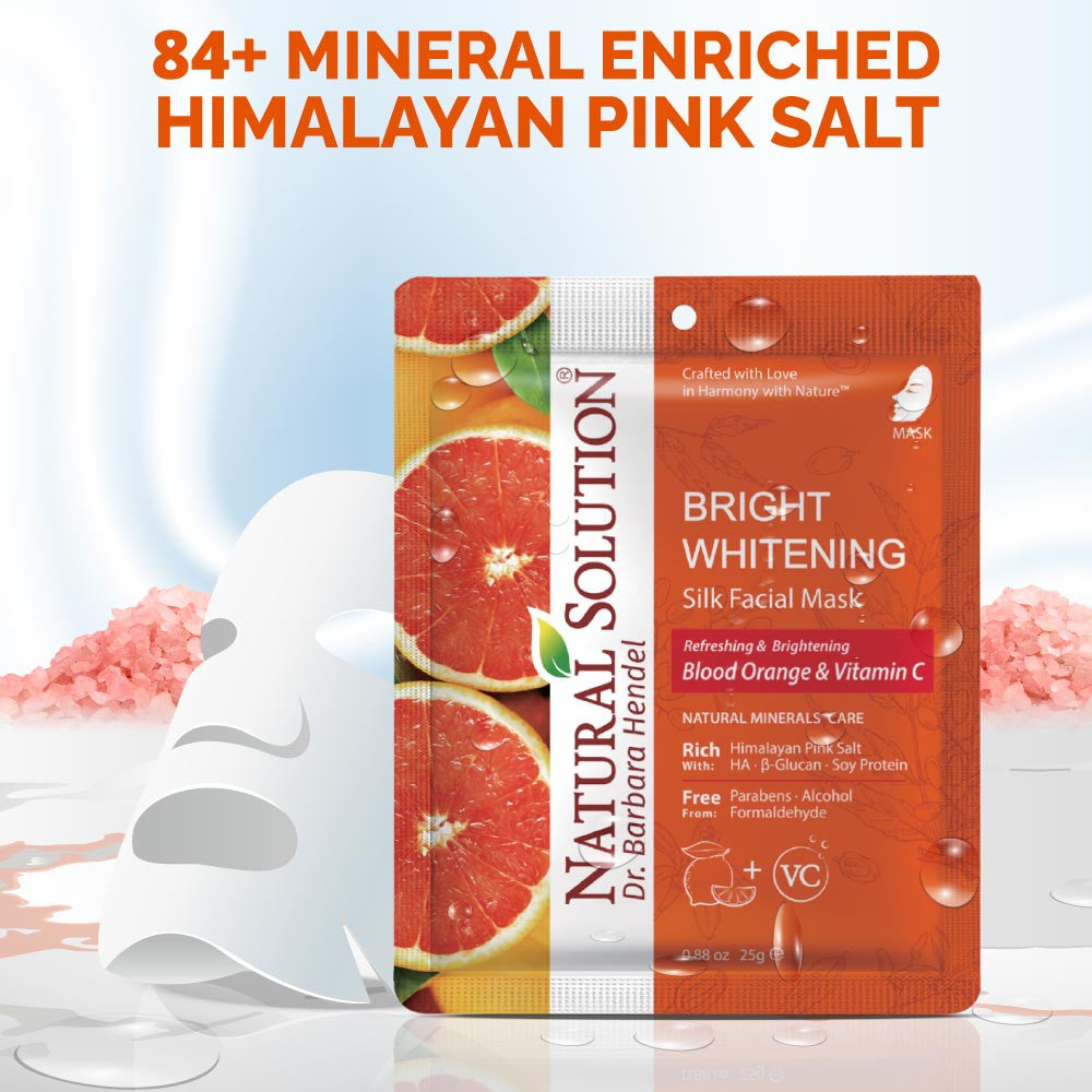 Facial Mask (Blood Orange &amp; Vitamin C) - 25g | Natural Solution