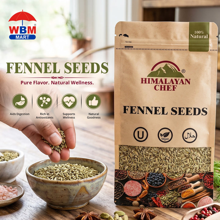 Fennel Seeds 0.2 lbs (100g) | Himalayan Chef