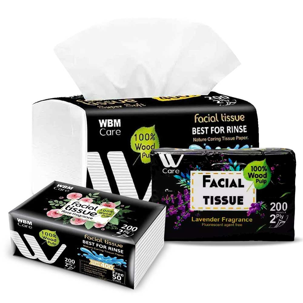 Pack of 3 - Floral &amp; Fresh Tissues Bundle | WBM Care