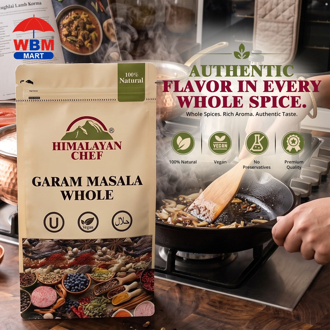 Garam Masala Whole - 0.22 lbs (100g) | Himalayan Chef