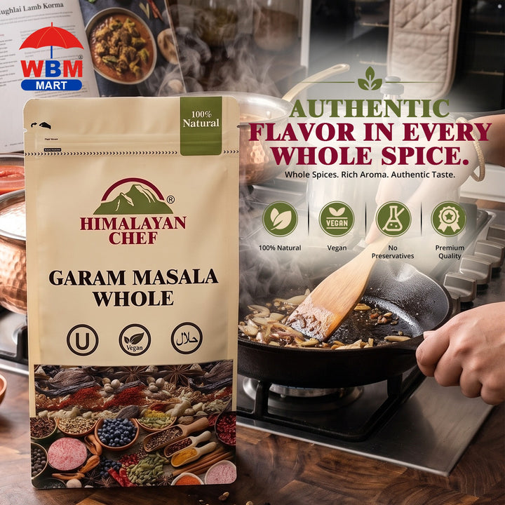 Garam Masala Whole - 0.22 lbs (100g) | Himalayan Chef