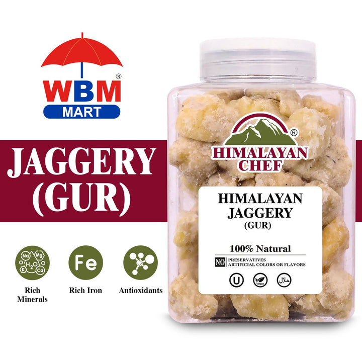 Jaggery (Gur) - 3.7 lbs (1700g) | Himalayan Chef