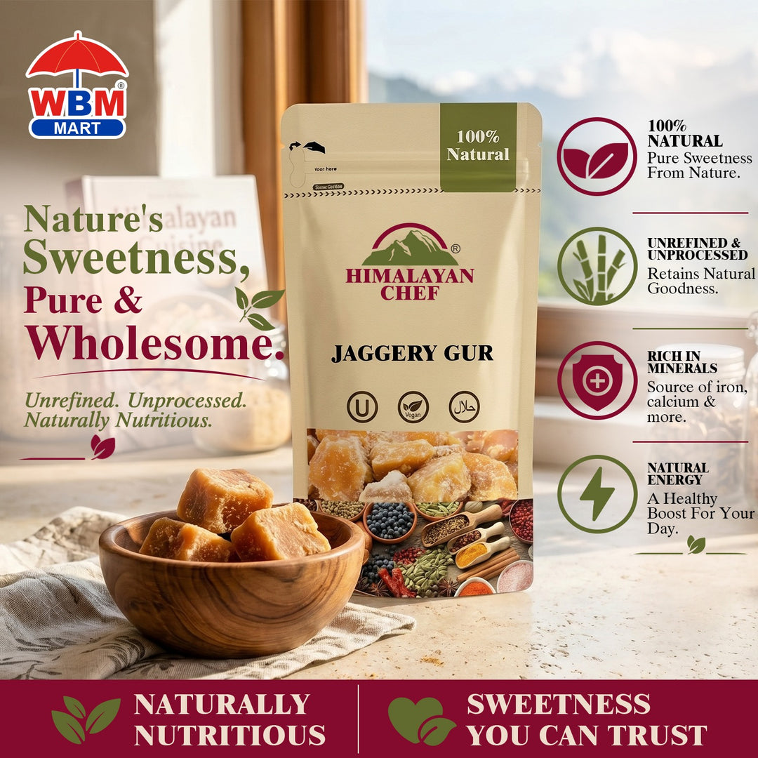 Jaggery ( Desi Gur) 2 lbs (908g) | Himalayan Chef