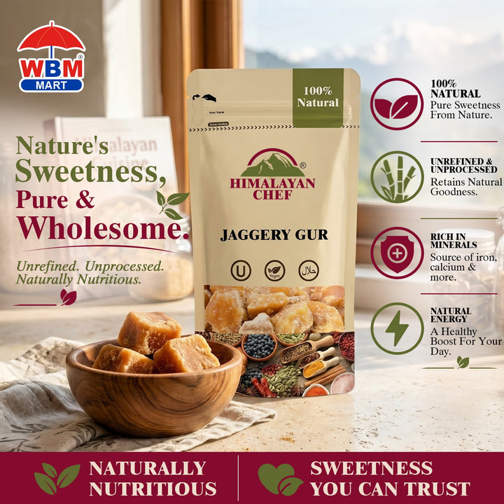 Jaggery ( Desi Gur) 2 lbs (908g) | Himalayan Chef