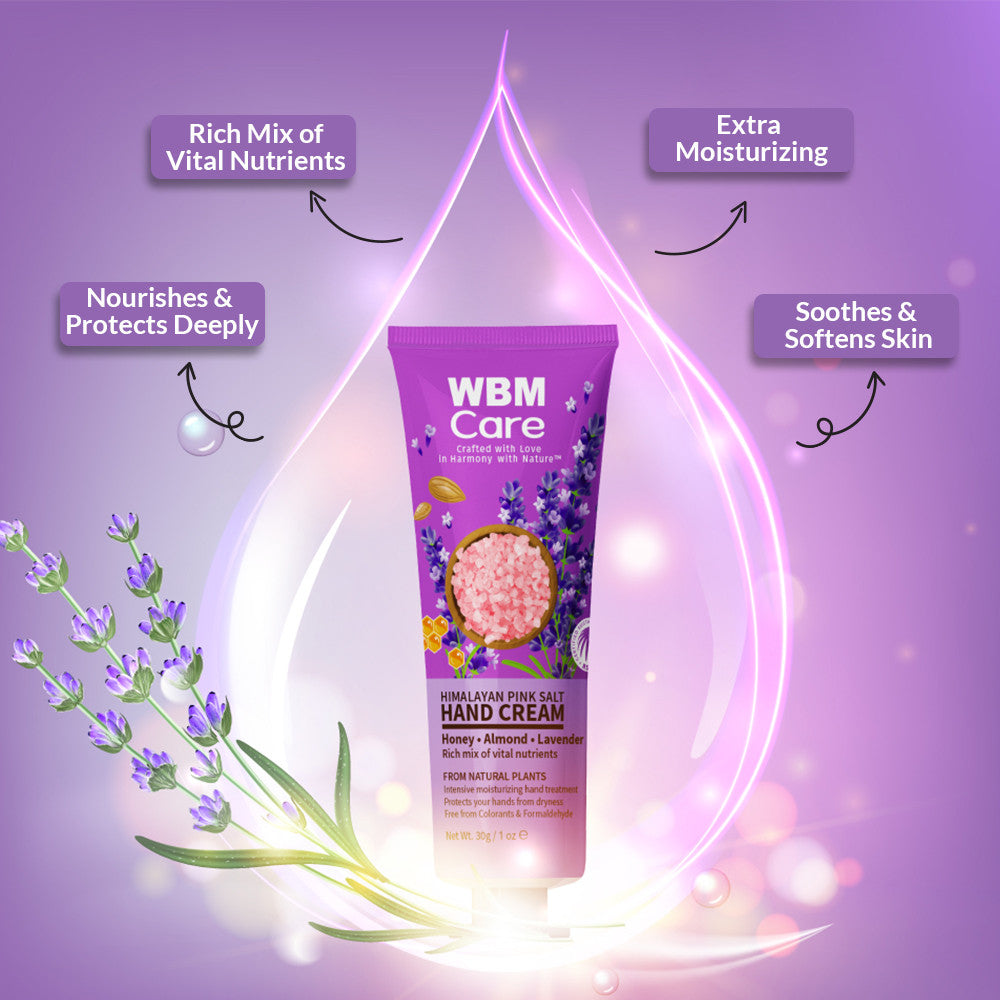 Hand Cream (Lavender &amp; Almond) - 30g | WBM Care