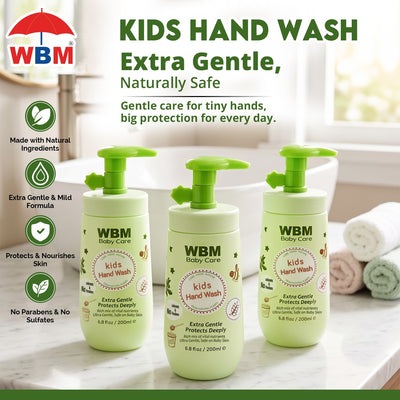 (Pack of 3) Baby Care Hand Wash | WBM Baby Care