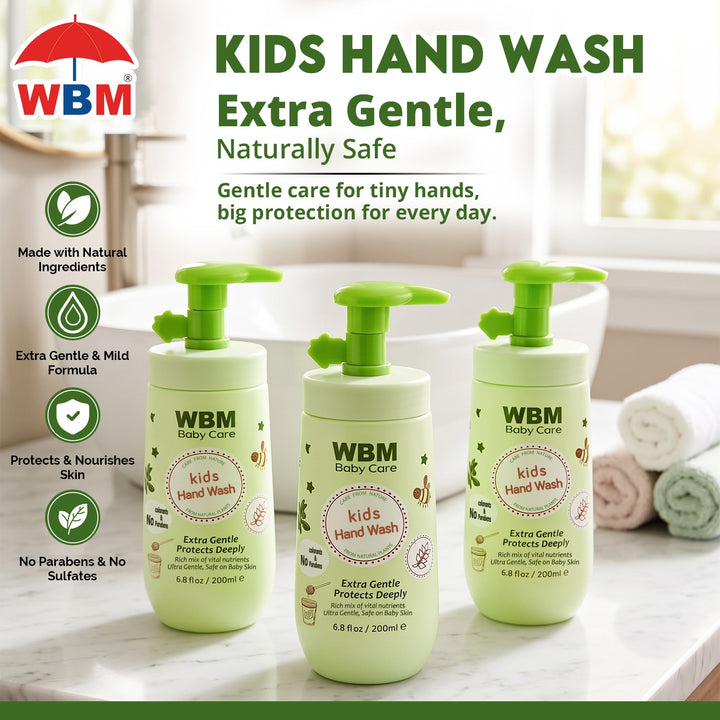 (Pack of 3) Baby Care Hand Wash | WBM Baby Care