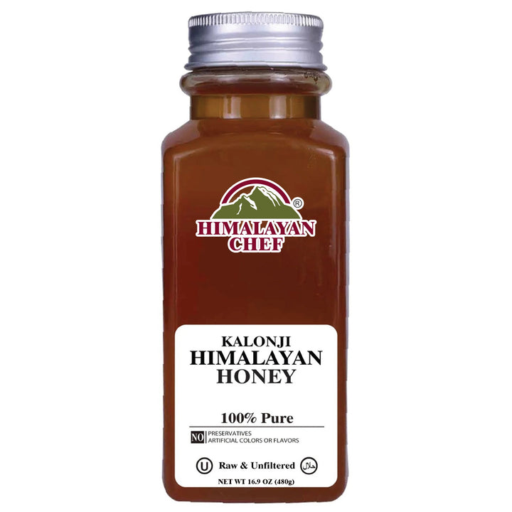 Gluten Free Kalonji Honey - 1 lbs (480g) | Himalayan Chef
