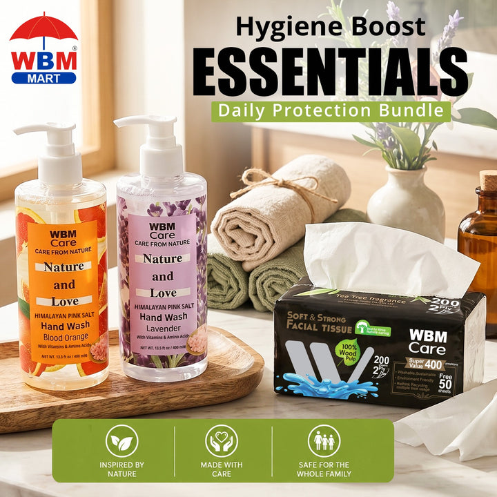 Hygiene Boost Essentials – Daily Protection Bundle | WBM MART