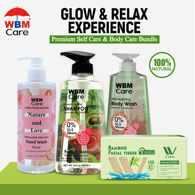 Glow & Relax Experience – Premium Self Care & Body Care Bundle | WBM MART