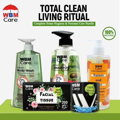Total Clean Living Ritual – Complete Home Hygiene & Personal Care Bundle | WBM MART