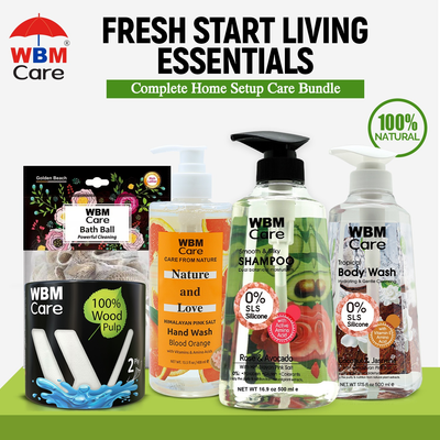 Fresh Start Living Essentials – Complete Home Setup Care Bundle | WBM Mart