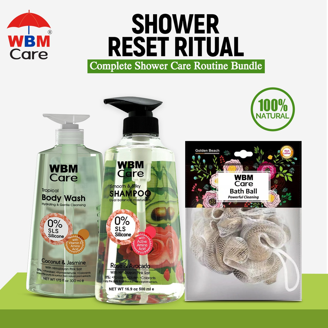 Shower Reset Ritual – Complete Shower Care Routine Bundle | WBM MART