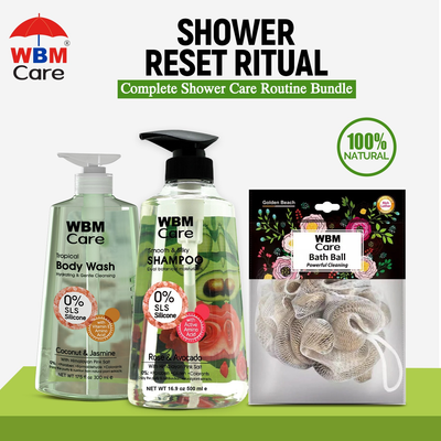 Shower Reset Ritual – Complete Shower Care Routine Bundle | WBM MART