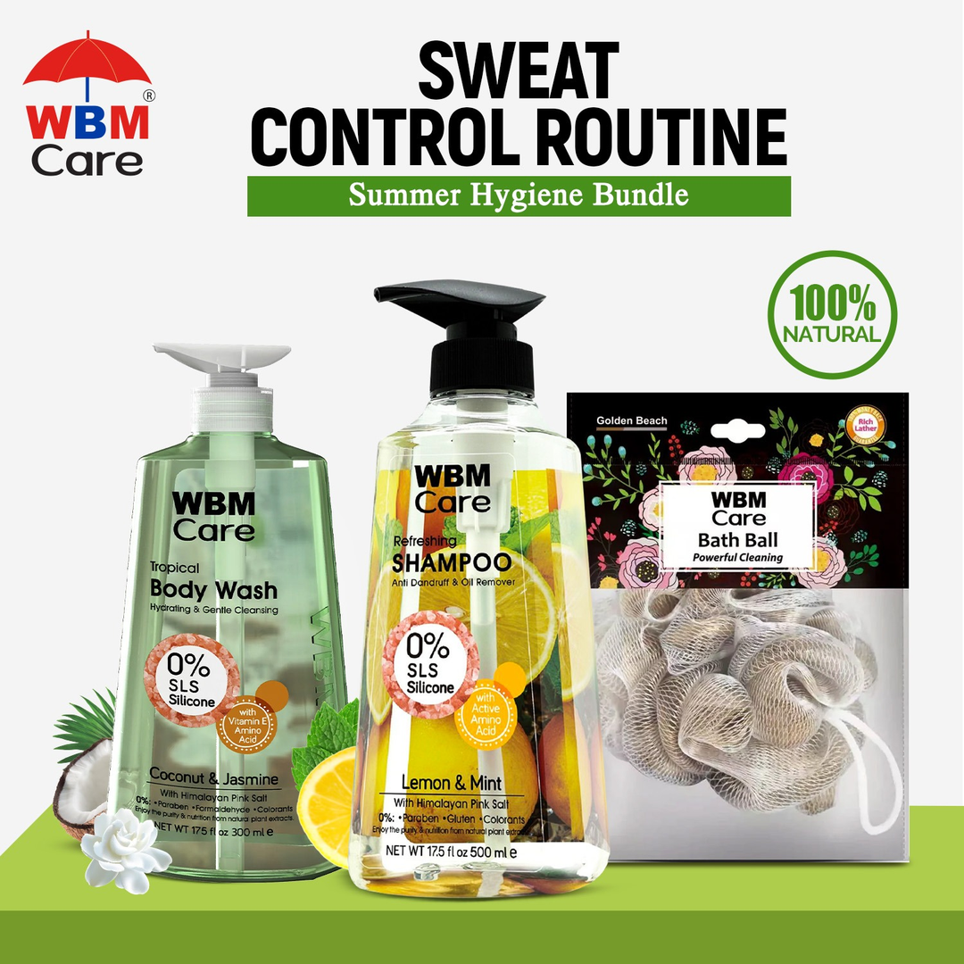 Sweat Control Routine – Summer Hygiene Bundle | WBM MART