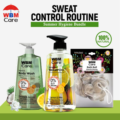Sweat Control Routine – Summer Hygiene Bundle | WBM MART